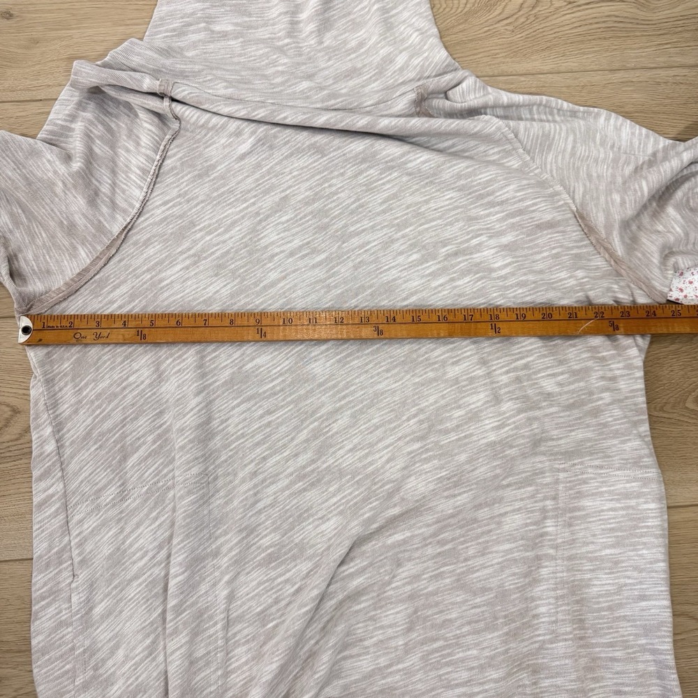Free People FP Beach Terri Cocoon Dress M/L Oatmeal Cowl Neck Lagenlook NWT - Picture 11 of 11